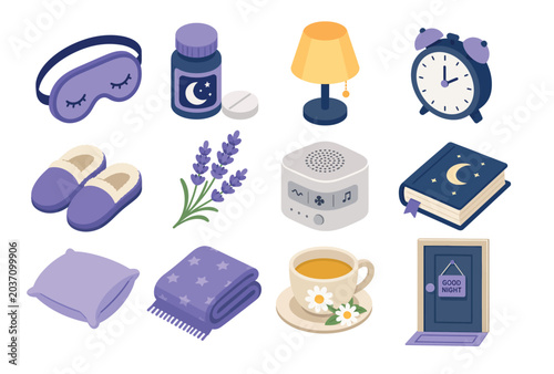 Photos Sleep and Relaxation Objects.