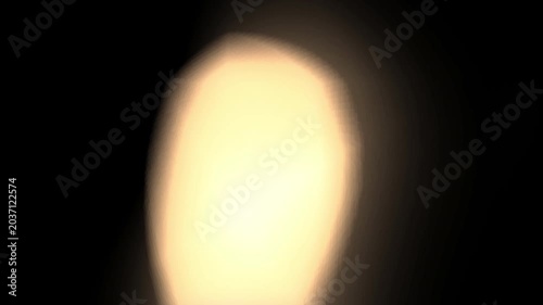 Golden Edge Organic Light Leak Lens Flare Overlay With Dark Center For Cinematic Film Exposure And Soft Optical Transition Background