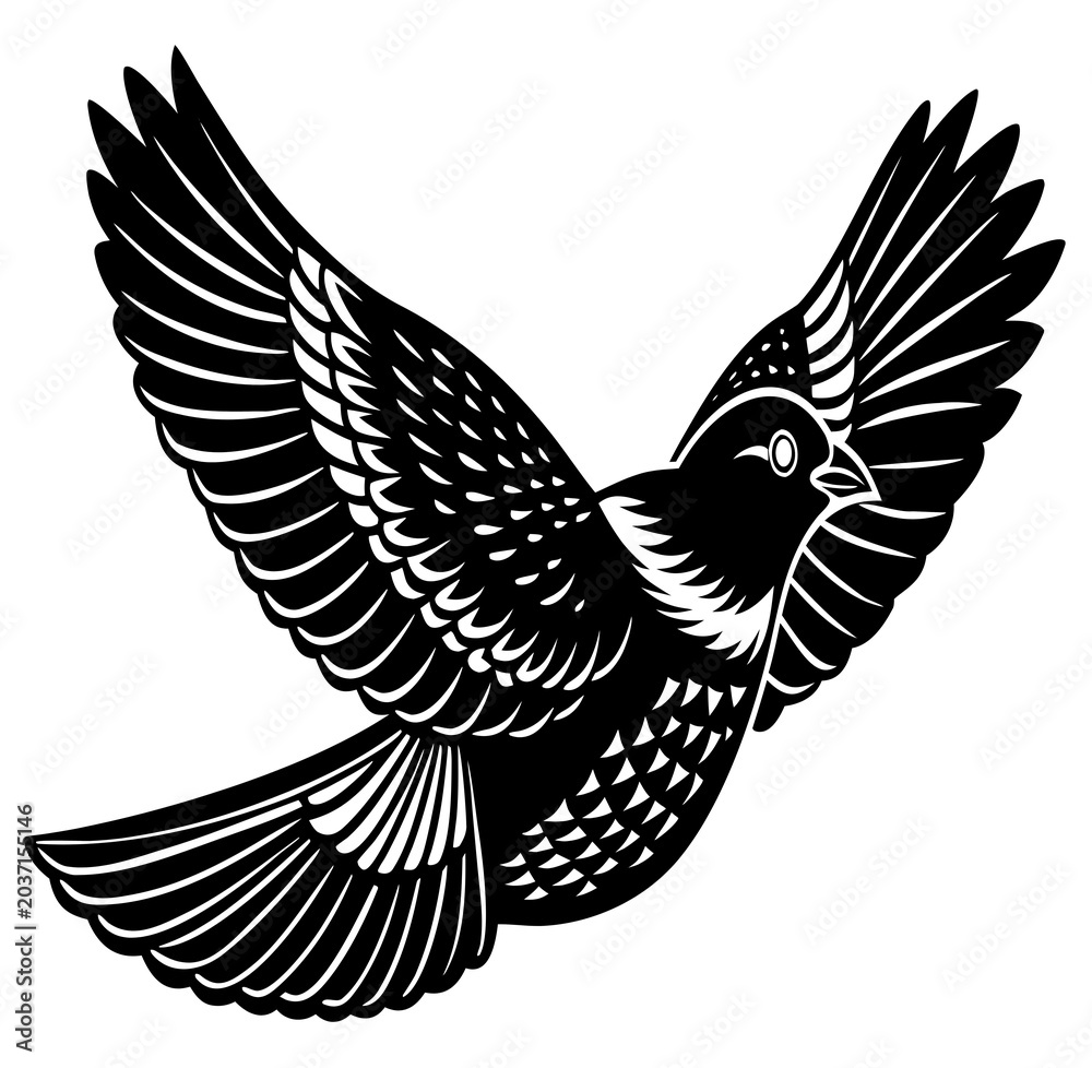 Naklejka premium eagle in flight