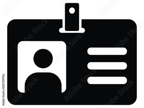Id card icon