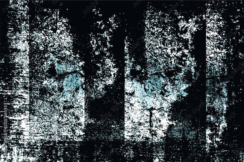 Obraz premium Black and white grunge abstract background. Grungy frame. Vector illustration 