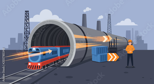 Fast Mascot Creation in a Digital Tunnel Environment