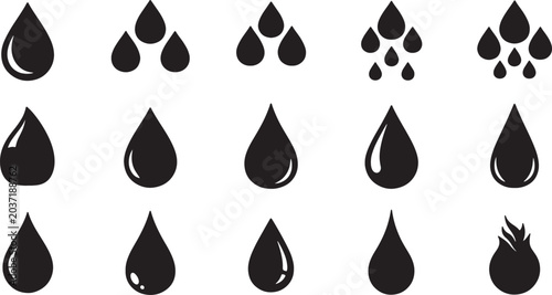 Vector collection of detailed black human silhouettes featuring diverse people in various active poses, standing, walking, and sitting, isolated on white background for graphic design.