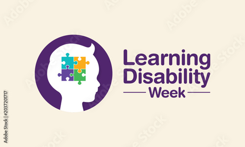 Принти на полотні Learning Disability Week is an annual awareness event dedicated to celebrating the achievements of people with learning disabilities, challenging stigma, and advocating for equal inclusion