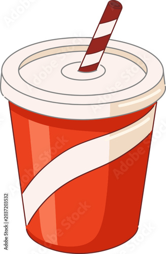 Soda Cup Fast Food Drink