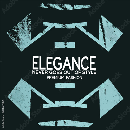 elegance never goes out of style premium fashion typography