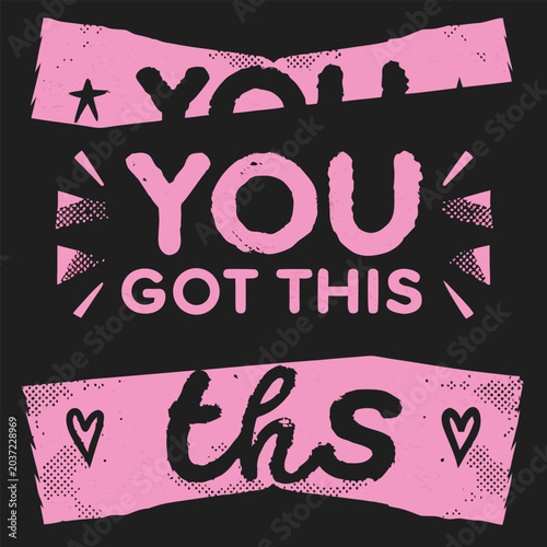 got this cute pastel typography