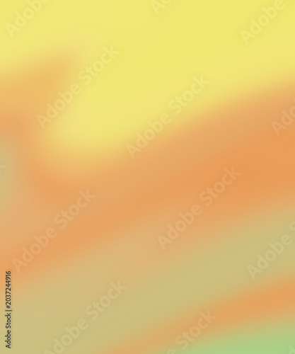 Summer wallpaper background with a funny blur gradient of red, green, orange, and rainbow colors