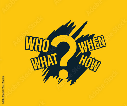 Modern question mark sign problem solution background