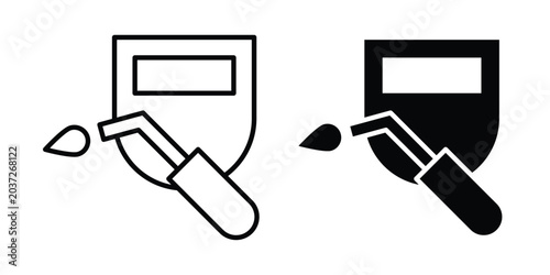Foto Welding icon graphic element for project and web designs