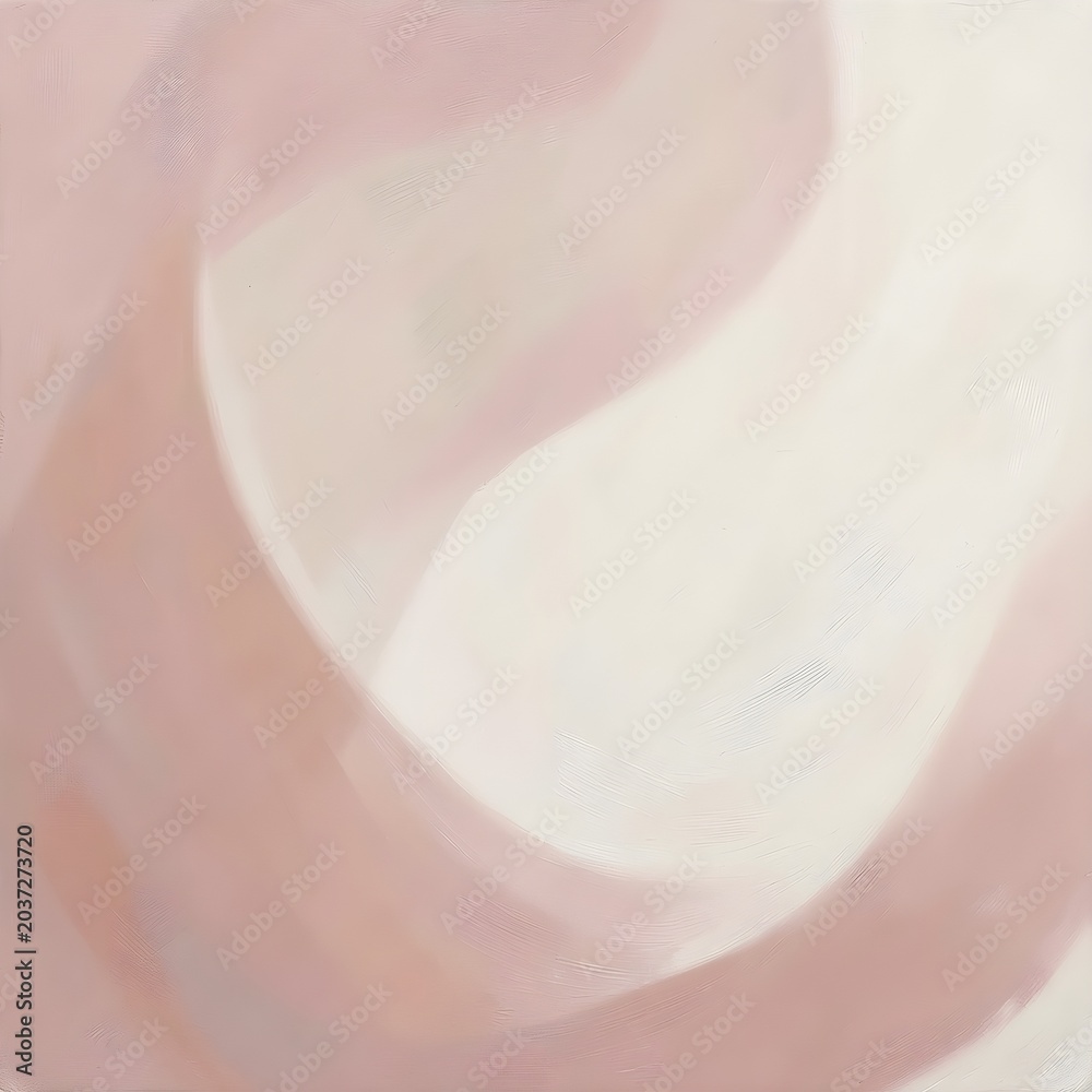 Fototapeta premium Elegant Professional Delicate Oil Painting Background Dusty Rose Ivory Serene Abstract Fine Art Canvas 57