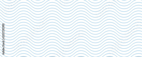 Abstract seamless background pattern with doodle waves