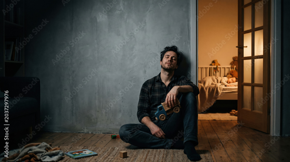 Fototapeta premium Using life insurance to build wealth a thoughtful reflection on financial planning at home