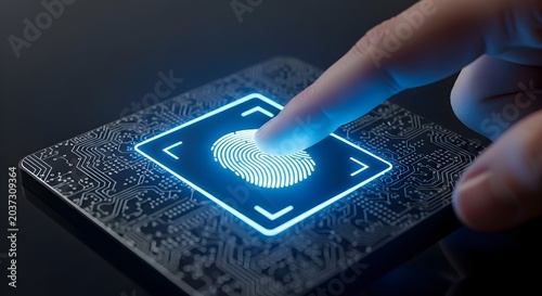 Biometric Fingerprint Scanner for Advanced Digital Security