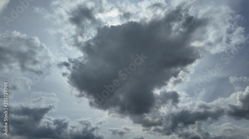 ドラマチックな雲