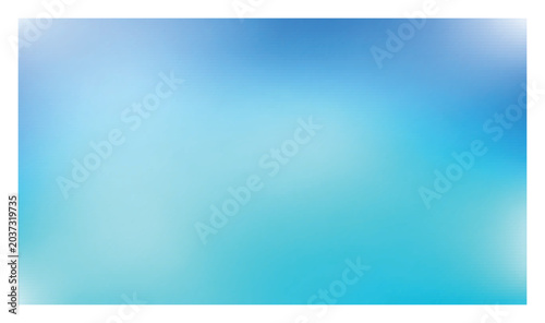 Soft gradient background of light blue and cyan colors with soft focus effect.