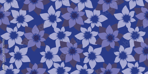 Floral pattern. Pretty flowers on white background. Printing with small multicolor flowers. Ditsy print. Seamless vector texture. Spring bouquet.