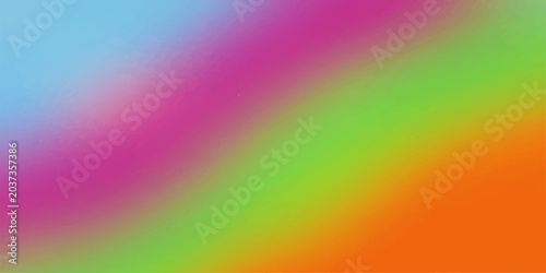Photography A vibrant gradient of bright colors, transitioning from sky blue to deep orange, creates a visually stimulating and abstract background