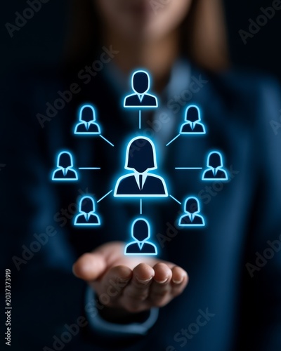 Visual Representation of AI in Hiring Processes with a Focus on Candidate Selection and Data Visualization in a Professional Setting