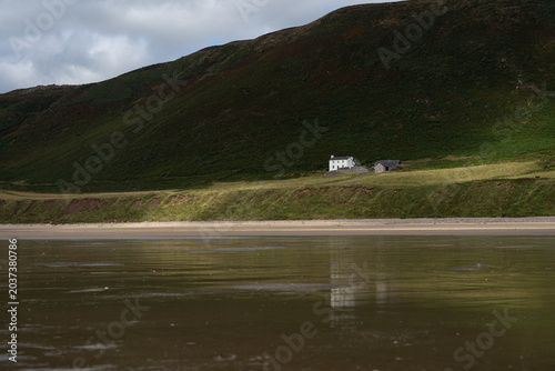 Baie de Rhossili, péninsule de Gower, Pays de Galles