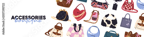 Fotografi Accessories boutique advertising banner design