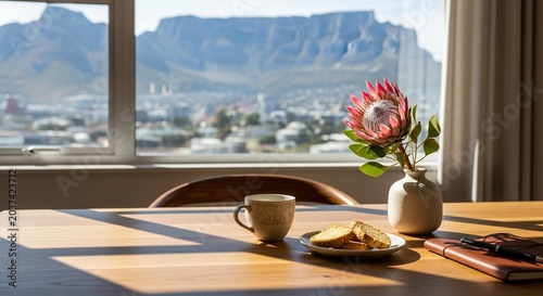 South African Cape Town Table - Lifestyle Photography Scene