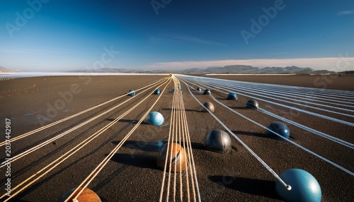 Magnets With Field Lines Showing North And South Poles