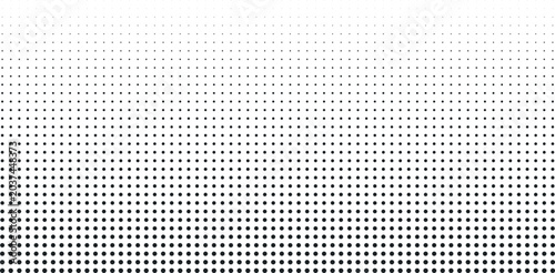 Foto Clean monochrome halftone background with evenly spaced circular dots, soft grad