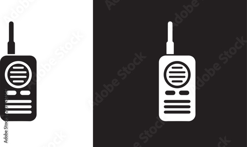 Photography Walkie Talkie Radio Icon Communication Device