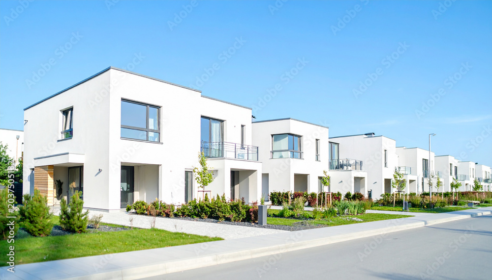 Obraz premium 新築住宅 一戸建て モデルハウス