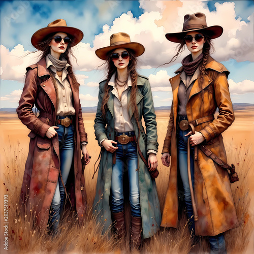 prairie tough cowgirls