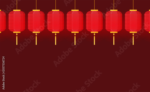 chinese new year lanterns