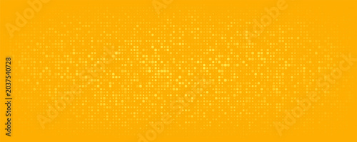 Fotografia Yellow orange halftone background