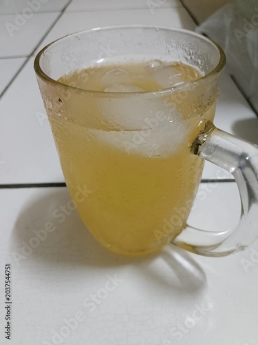 glass of orange juice