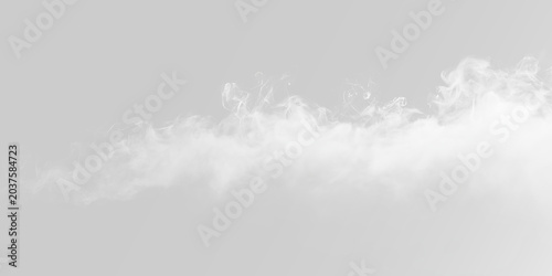 Obraz na plátně Gas cloud with realistic vapor texture and atmospheric movement for scientific,