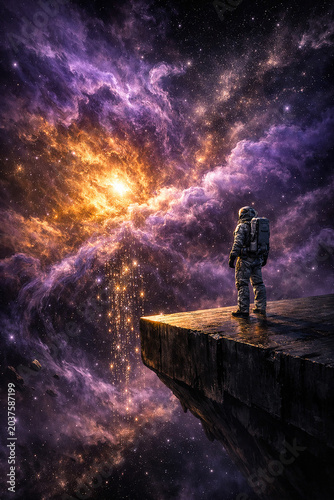 man in the sky