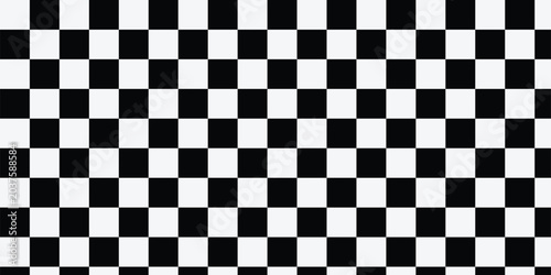 Konstfotografi Simple Checkered Pattern background in retro style