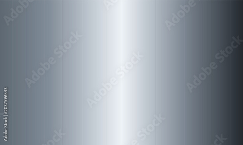 Metallic Silver Gradient Background Abstract Chrome Texture
