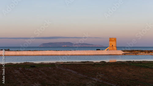 Fotografie saline di Trapani