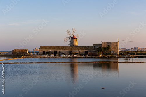 Obraz na plátně saline di Trapani