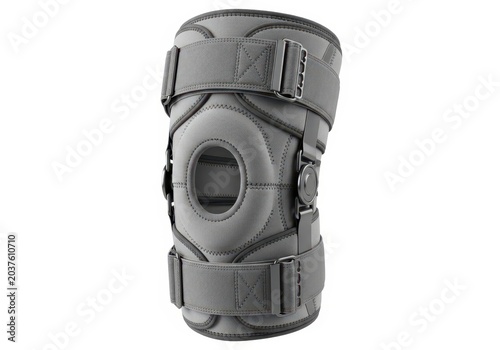 Protective knee brace for sports and medical support