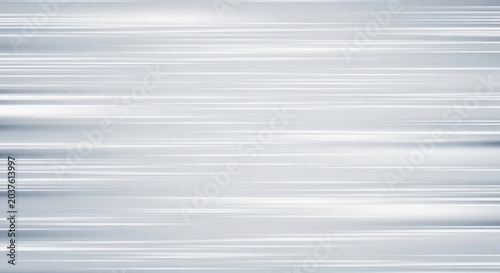 Metallic horizontal linear reflection stripes in gray-toned surface