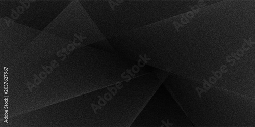 Tableau sur toile Grey abstract curved wavy lines on black background