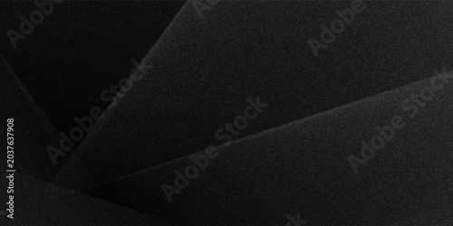 Obraz na płótnie Grey abstract curved wavy lines on black background