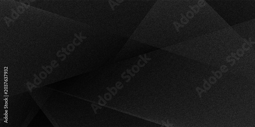 Tableau sur toile Grey abstract curved wavy lines on black background