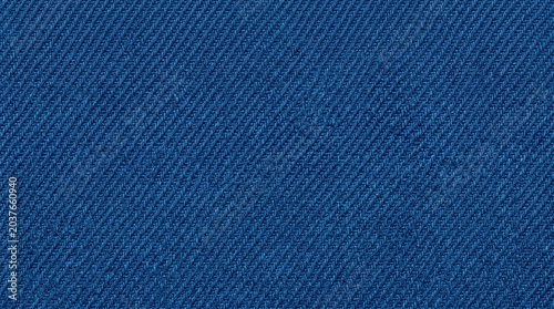 Deep Blue Denim Fabric Texture Seamless Pattern for Clothing and Crafts