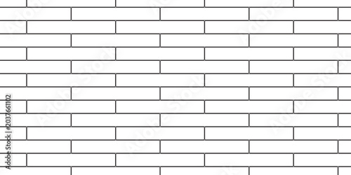 white brick wall texture and solid bricks seamless pattern background.