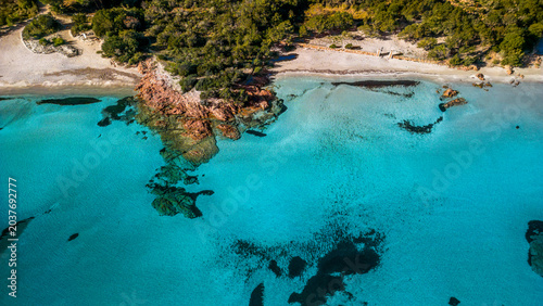 Foto The beautiful beach of Porto Istana