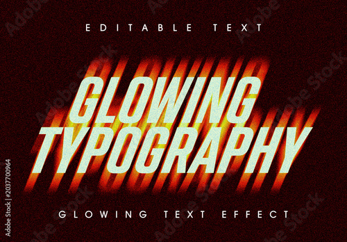 Motion Blur Text And Graphic Effect Mockup