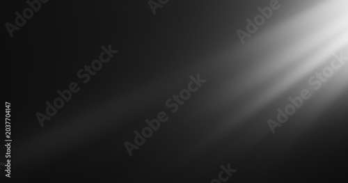 Cuadro en lienzo abstract photo of light burst among trees and glitter bokeh